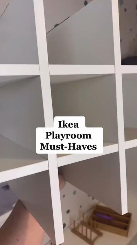 #ikeahacks #ikeafurniturehacks #furnituredesigns #ikeadiy Kallax Ikea Ideas For Kids, Kallax Ikea Playroom, Kallax Playroom Ideas, Kallax Inserts Ideas, Ikea Kallax Playroom, Ikea Kallax Inserts, Kallax Playroom, Kallax Inserts, Ikea Playroom