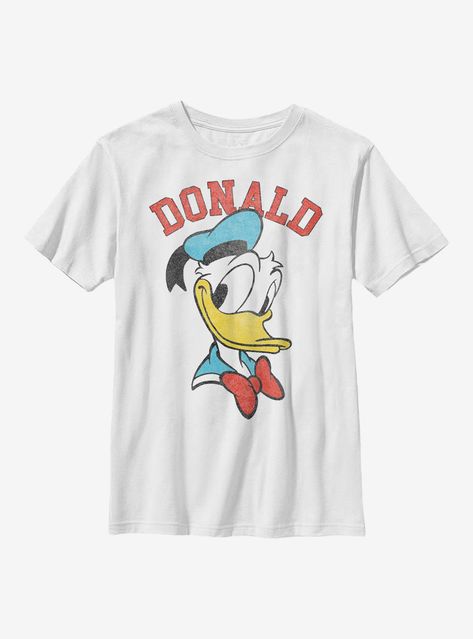 Duck Portrait, Portrait Graphic, Trip To Disneyland, Disney Toddler, Disney Boys, Boys Graphic Tee, Boxing T Shirts, Graphic Tee Design, Mickey Mouse And Friends