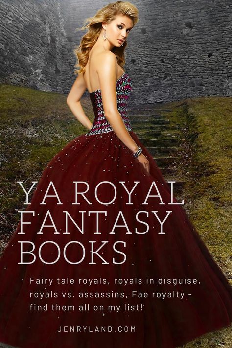 Do you love fantasy books with royal romance? Love stories about royals in disguise, assassins vs. royals, Fae courts, fairy tale fantasy, and more! Royal Fantasy Books, Royal Romance Books, Royalty Books, Royal Books, Fairy Tale Romance, Royal Romance, Best Books List, Ya Fantasy Books, Fantasy Romance Books