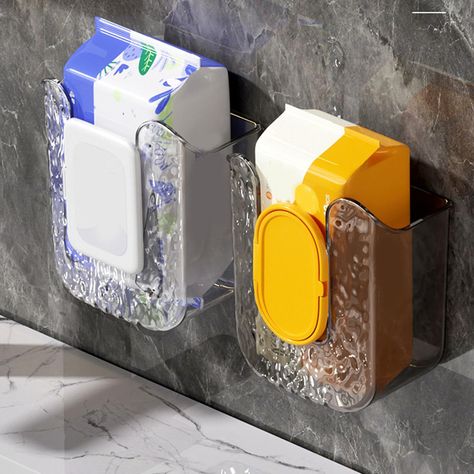 PRICES MAY VARY. 【Convenient and Stylish】: Our mini wipes dispenser is designed to hold and organize your tissues in a stylish and modern way. Toilet wipes box acrylic materials not only add a touch of elegance to your space but also ensure durability and long-lasting use 【Space-Saving Design】: Wall-mounted wipe box keeps tissues handy without cluttering countertops. Perfect for tight spaces in bathrooms, toilets, and kitchens. 【Stylish & Durable】: Kitchen Wipes Storage Box is made from premium, Kitchen Wipes, Bathroom Tissue Holder, Wipes Container, Wipes Dispenser, Tissue Dispenser, Toilet Paper Storage, Bathroom Tissue, Úložný Box, Kitchen Paper