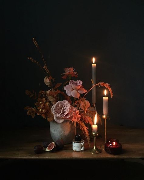 (3) Visual gallery on Tumblr Still Life Flowers Photography, Candle Still Life, Plant Still Life, Visual Gallery, Still Life Flowers, Painted Candles, Floral Photography, Still Life Painting, Still Life Photography