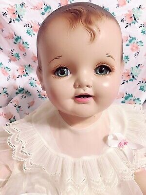 Happy Baby, Antique Dolls, Baby Doll, Baby Dolls, Composition, Baby Face, Dolls, Best Deals, For Sale