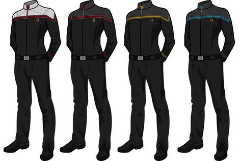 Space Uniform, Star Trek Outfits, Sci Fi Uniform, Star Trek: Enterprise, Star Trek Data, Star Outfit, Outfit Male, Star Trek Uniforms, Outfit Drawing