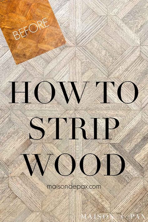 Stripping old wood stain and varnish is the first step in refinishing Wood furniture. Find out how to remove wood stain and varnish! #diyproject #diningtable #naturalwood Remove Varnish From Wood, Stripping Stained Wood, How To Restain Wood, Refinishing Wood Furniture, Tv Easel, Removing Stain From Wood, Firewood Shed Plans, Refinish Wood Furniture, Tidy Bedroom