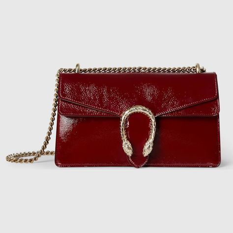 Shop the Dionysus small shoulder bag in red at GUCCI.COM. Enjoy Free Shipping and Complimentary Gift Wrapping. Gucci Bag Dionysus, Tiger Head, A Tiger, Louis Vuitton Shoulder Bag, Small Shoulder Bag, Handle Bag, Chain Bags, Gucci Dionysus, White Bag