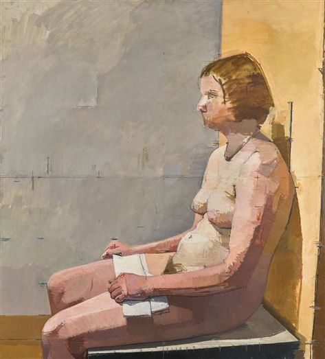 Ewan Uglow, Uglow Euan, Euan Uglow, Brice Marden, Life Drawings, Painting Reference, Ink Inspiration, Figure Study, British Art