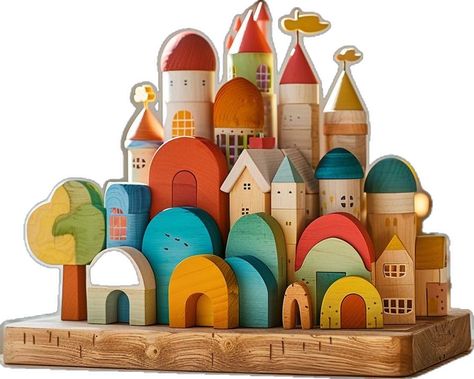 Wood Castle, Daycare Furniture, Daycare Classroom, Kids Puzzles, Classroom Furniture, Handmade Kids, Teaching Aids, Kids Room Design, Wood Toys