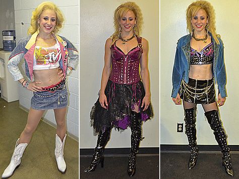 Rock Of Ages Outfits, Rock Of Ages Musical, Rock N Roll Costume, Rock Of Ages Costume, Just A Small Town Girl, 80s Rock, Rock Chick, Violin Music, Rock Of Ages