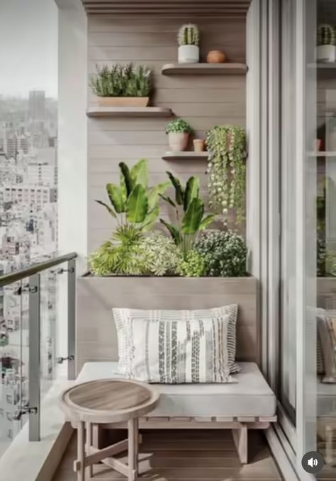 Interior Balcony, Balkon Decor, Balcony Design Ideas, Modern Balcony, Small Balcony Garden, Terrace Decor, House Balcony Design, Small Balcony Design, Home Decor Ideas Living Room