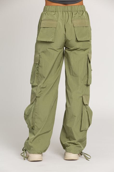 Olive green cargo pants