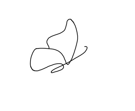 Minimal Butterfly Drawing, Fine Line Tattoos Butterflies, Tattoo Ideas Single Line, Simplistic Butterfly Tattoo Outline, Single Needle Tattoo Butterfly, Butterfly Lines Tattoo, Small Line Drawing Tattoo, Single Line Butterfly Drawing, One Line Butterflies