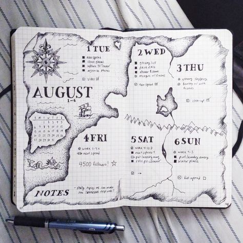 47+ Game of Thrones Themed Bullet Journal Spreads | My Inner Creative #gameofthrones #GOT #jonsnow #khaleesi #westeros #danearys #stormborn #thenightking #bulletjournal #bujo #bulletjournaltheme #bulletjournalspread Weekly Log, Bullet Journal Spreads, Buried Treasure, Journal Spreads, Bullet Journal Aesthetic, Bullet Journal Notebook, Bullet Journal Themes, Bullet Journal Writing, Bullet Journal Art