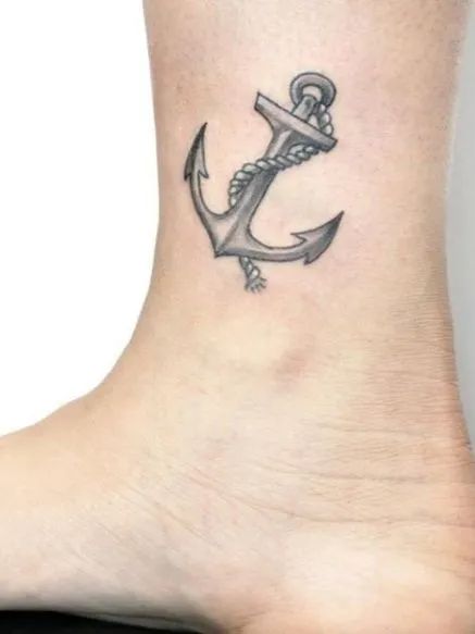 43 Popular Anchor Tattoos: Designs, Meanings, And More. Navy Anchor Tattoos, Hope Tattoos, Tattoos Arrow, Tattoos Strength, Tattoos Anchor, Small Anchor Tattoos, Rope Tattoo, Navy Tattoos, Hope Tattoo