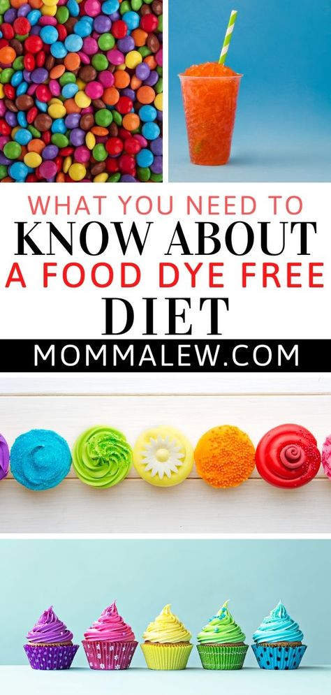 How To Eliminate Food Dyes, Dye Free Fast Food, Gluten And Dye Free Foods, Foods That Have Red Dye 40, Eliminating Dyes From Diet, Foods With Artificial Dyes, Foods With No Dyes, Removing Red Dye 40 From Diet, Artificial Food Dye