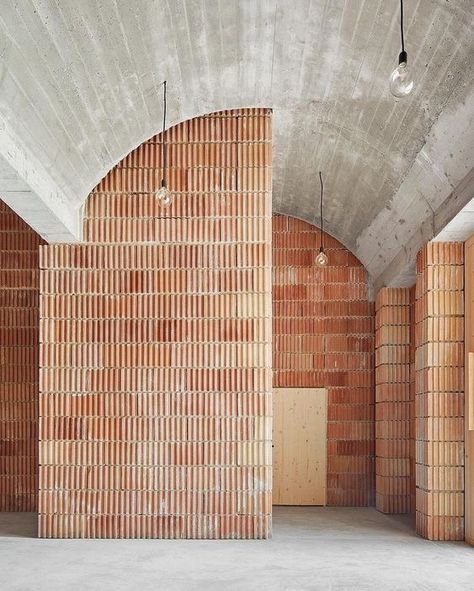 #architecture #modernarchitecture #architecturedesign #design #inspire #inspiration #contemporary #contemporarydesign #house #homedesign #home #spaces #places #details #terracotta Texture Architecture, Plans Architecture, Casa Country, Brick Architecture, Brick Walls, Architecture Design Concept, Brick Design, Brickwork, Modernism