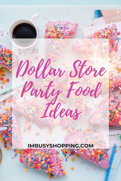 Hosting a party can get expensive quick! With this list you can find delicious snacks and party foods that are sure to be a hit with your guests! You don’t have to break the bank to throw an awesome party, and with such a wide variety of snack options you’re sure to find something for everyone to enjoy. Why not save a few dollars by buying your snacks at the dollar store!? Cheap Party Snacks Budget, Dollar Store Appetizers, Dollar Tree Appetizers Party Ideas, Store Bought Snacks For Party, Cheap Appetizers For Party Budget, Cheap Snacks For Party, Cheap Birthday Party Food, Cheap Party Snacks, Cheap Kids Party