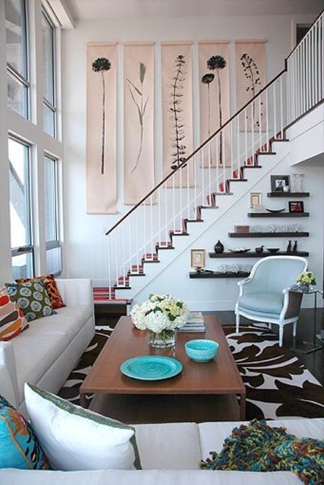 11 Great Gallery Wall Layout Ideas Wall Above Stairs, Above Stairs Decor, Stairs Wall Decor, Stair Wall Decor, Stairway Walls, Stairway Wall, Stairwell Wall, Staircase Art, Stair Art