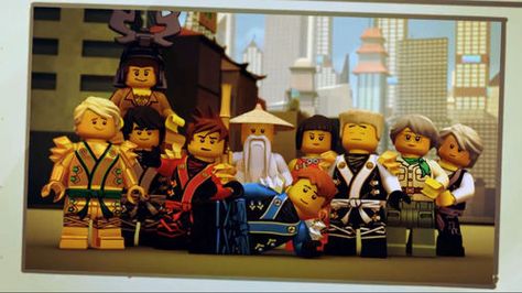 ninjago team photo | Dareth - Ninjago Wiki Ninjago Group Photo, Ninjago Group Picture, Garmadon And Misako, Ninjago Funny, Ninjago Memes, Ninjago Kai, Randy Cunningham, Dragon Rise, Images Kawaii