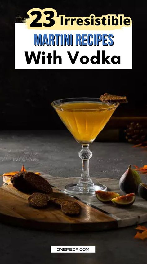 Shake up your cocktail hour with 23 irresistible vodka martini recipes, featuring unique flavors and creative twists on the classic drink. Visit our site for delicious recipes that will impress at any gathering! How To Make A Martini Vodka, Vodka Martini Recipes, Martini Ideas, Recipes With Vodka, Martini Recipes Vodka, Vodka Cocktails Recipes, Vodka Martini, Martini Recipes, Delicious Cocktails