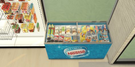 Best Grocery Store Custom Content for the Sims 4 — SNOOTYSIMS Sims 4 Cc Store Clutter, Grocery Cc Sims 4, Gas Station Cc Sims 4, Sims Grocery Store, Sims 4 Functional Stores, Sims 4 Supermarket Build, Sims 4 Store Shelves Cc, Sims 4 Convience Store Cc, The Sims 4 Retail Store