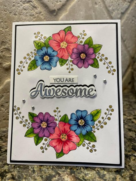 Project Cover Page, Book Cover Page, Colorful Borders Design, Bond Paper Design, Art Journal Resources, Birthday Card Craft, Border Design, Cover Pages, You Are Awesome