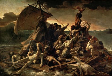 The Raft of the Medusa: Théodore Géricault - The Louvre (Paris) |10 masterpieces that describe Romanticism's contrasts and passions | Explore by Expedia The Raft Of The Medusa, Raft Of The Medusa, Romantic Artwork, Most Famous Paintings, Francisco Goya, Medusa Tattoo, Romantic Art, Caravaggio, Western Art