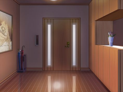 Anime Landscape: Anime Door Background Anime Background For Editing, Gacha Club House Background, House In Anime, Apartment Background Anime, Gacha Doorway Background, Gacha Front Door Background, Background House Living Rooms, Anime Front Door Background, Anime Background Living Room