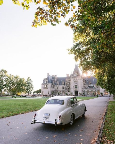 WEDDING PR | Public Relations Agency (@beinspiredpr) • Instagram photos and videos Wedding Getaway Car, Money Wedding, Biltmore Wedding, The Biltmore Estate, Aaron Carpenter, Vintage Car Wedding, The Biltmore, Wedding Money, Wedding Invitation Card Design