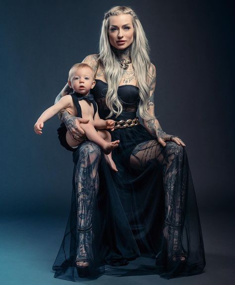 Ryan Ashley DiCristina on Instagram: “Today, my son @atheusdicristina turns 1 year old. When we chose the name Atheus we were trying to be clever and abbreviate “Prometheus”…” Ryan Ashley Tattoo, Ryan Ashley Malarkey, Ryan Ashley, Monami Frost, Heavy Metal Girl, Tattoo Convention, Ashley I, A Fashion Designer, Weddings By Color