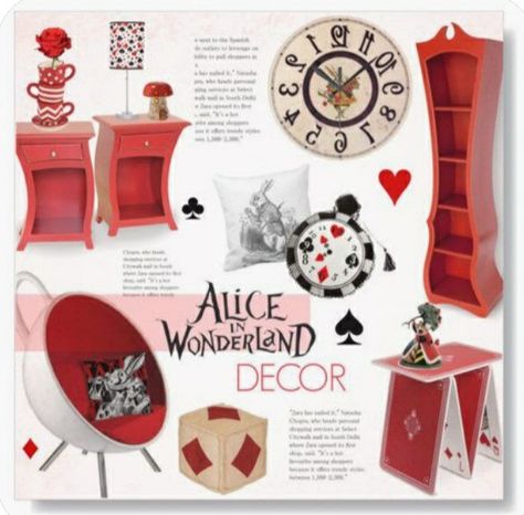 Alice In Wonderland Aesthetic Room Decor, Alice In Wonderland Themed House, Alice In Wonderland Decorations Room, Alice In Wonderland House Decor, Alice In Wonderland Collection, Alice In Wonderland Kitchen Decor, Alice In Wonderland Inspired Room, Alice In Wonderland Bedroom Decor, Disney Interior Design