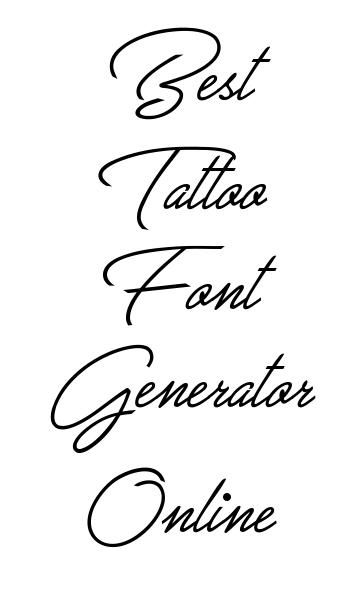 Tattoo Lettering Font Generator Online  Perfect for putting in names and addresses to copy on an envelope. Tattoo Lettering Generator, Tattoo Writing Fonts, Tattoo Alphabet, Calligraphy Tattoo Fonts, Tattoo Font Styles, Tattoo Generator, Best Tattoo Fonts, Tattoo Name Fonts, Tattoo Font For Men