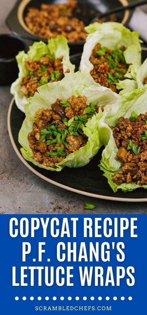 Thai Ground Turkey Lettuce Wraps, Ground Chicken Wrap Recipes, Pork Lettuce Wraps Healthy, Lettuce Wraps With Ground Chicken, Ground Turkey Lettuce Wraps Easy, Pf Change Ground Chicken Lettuce Wraps, Teriyaki Turkey Lettuce Wraps, P F Changs Lettuce Wraps Copycat, Teriyaki Chicken Wraps Recipes