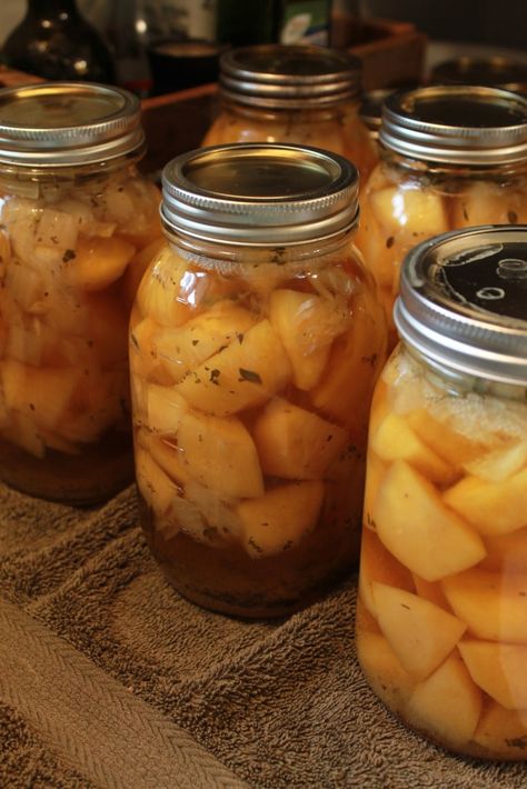 Herbed Potatoes with Onions | Pressure Canning, Raw Pack, Potatoes in Water | The Cottage Vegetable Can Potatoes Recipes, Potatoes With Onions, Canning Potatoes, Herbed Potatoes, Preserving Recipes, Pressure Canning Recipes, Canned Potatoes, Canning 101, Canning Ideas