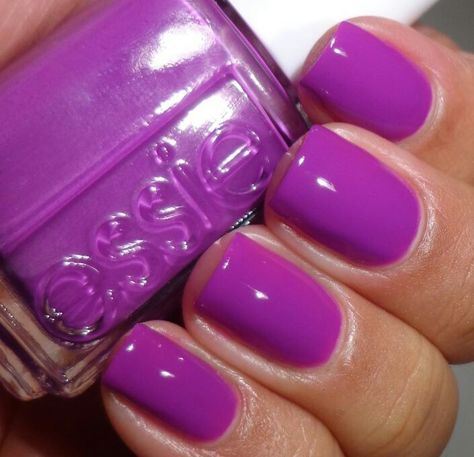 Violet Outrageous Nails, Essie Nail Colors, April Nails, Pretty Nail Colors, Orchid Color, Color Nails, Nail Colours, Glamorous Nails, Perfect 10