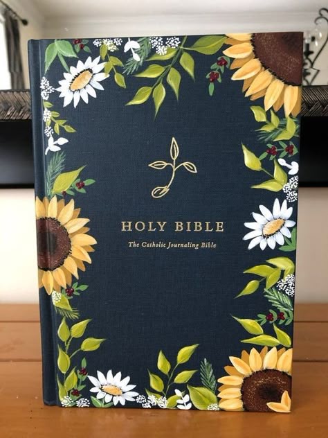 Catholic Journaling, Gift Ideas Cheap, Cheap Christmas Gift Ideas, Hand Painted Bible Cover, Cheap Christmas Gift, Amazon Gift Ideas, Scripture Painting, Mormon Art, Painted Bible