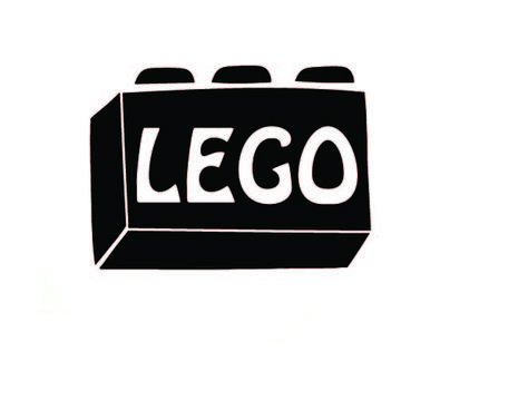 Svg Lego, Lego Logo Design, Lego Illustrations, Lego Inspired Graphic Design, Lego Icon, Icon Brick Lego, Digital Art Studio, Lego Logo, Handmade Aesthetic