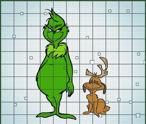 The Grinch Plastic Canvas Pattern, C2c Crochet Grinch Blanket, Grinch Cross Stitch Pattern, The Grinch Cross Stitch Pattern, Grinch Cross Stitch, Grinches Dog, Max From The Grinch, Grinch Cross Stitch Pattern Ornament, Crochet Grinch