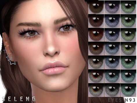 Sims 4 Eye Contacts, Sims 4 Eyes, Eye Lens Colour, Female Costume, Sims 4 Cc Eyes, Sims 4 Tsr, Sims 4 Traits, The Sims 4 Skin, Makeup Cc