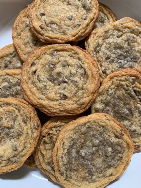 Chewy Rippled Chocolate Chip Cookies – The Wild Gems Ripple Cookies, Carrot Recipes Side Dishes, Cookie Recipes Chewy, Easy Chocolate Chip Cookies, Best Chocolate Chip, Chocolate Cookie Recipes, Chewy Chocolate Chip Cookies, Best Chocolate Chip Cookie, Carrot Recipes