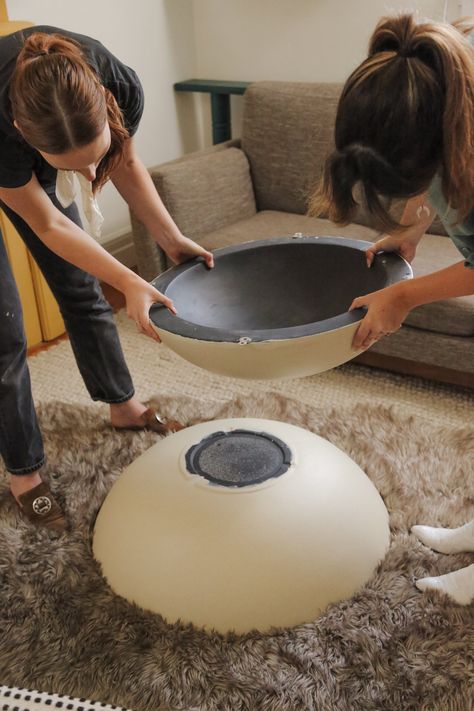 Diy Coffee Table Circle, Diy Cement Coffee Table Round, Planter Coffee Table Diy, Diy 70s Coffee Table, Diy Abstract Coffee Table, Resurface Coffee Table Top, Diy Faux Stone Coffee Table, Modern Coffee Tables Diy, Drum Table Diy