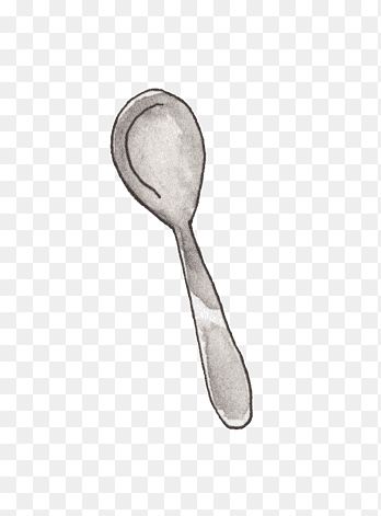 Spoon Sketch, Spoon Illustration, Drawing Cute Cartoon, Spoon Painting, Spoon Drawing, Spoon Cartoon, Sharpie Drawings, Painting Cartoon, Drawing Ideas List