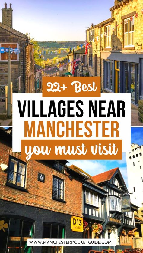 22+ Best Villages Near Manchester You Must Visit Manchester Itinerary, England Travel Outfits, Visit Manchester, Manchester Travel, England Travel Guide, England Trip, United Kingdom Travel, Visiting England, Manchester England