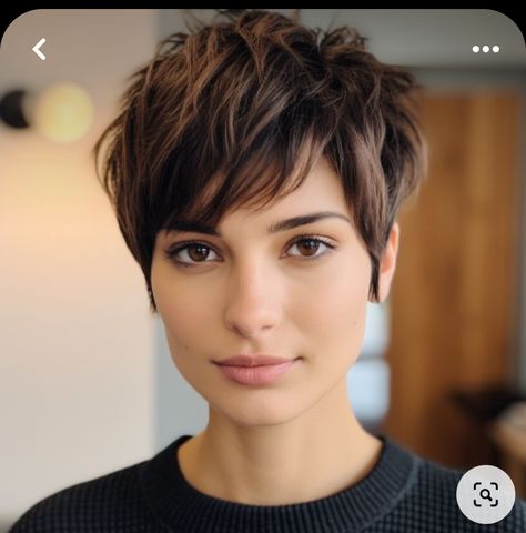 Haircut For Square Face, Square Face Hairstyles, Bob Cuts, Short Hair Pixie Cuts, Pixie Haircut For Thick Hair, Hair Inspiration Short, Messy Short Hair, Square Face, Edgy Short Hair