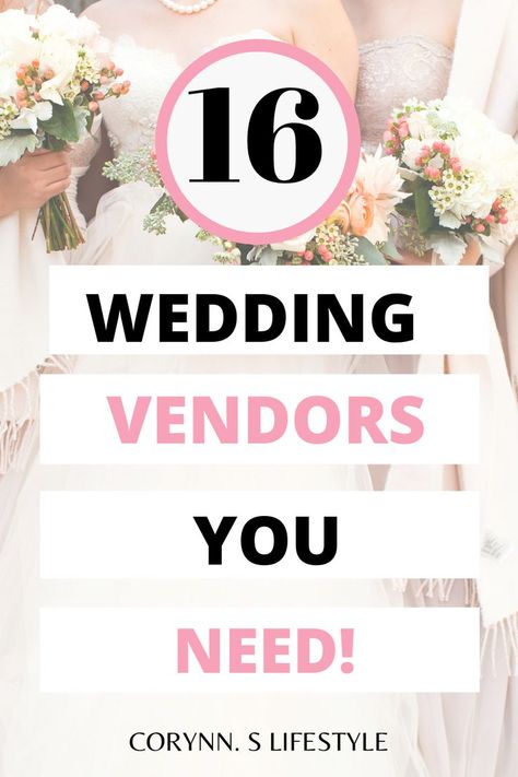 How To Tip Wedding Vendors, Vendors For Wedding Checklist, Vendors List For Wedding, Fun Wedding Vendors, List Of Vendors For Wedding, Vendor List For Wedding, Wedding Vendor Checklist, Wedding List Planning, Indian Wedding Planning Checklist