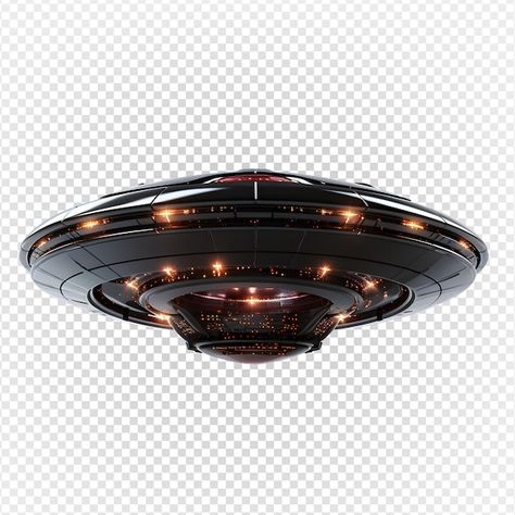 Ufo alien isolated on transparent backgr... | Premium Psd #Freepik #psd #flying-saucer #alien-ship #alien-spaceship #ufo-transparent Spaceship Graphic Design, Space Symbols, Futuristic Spaceship, Ufos Are Real, Background Futuristic, Ufo Art, Graphic Assets, Alien Ship, Abstract Art Images