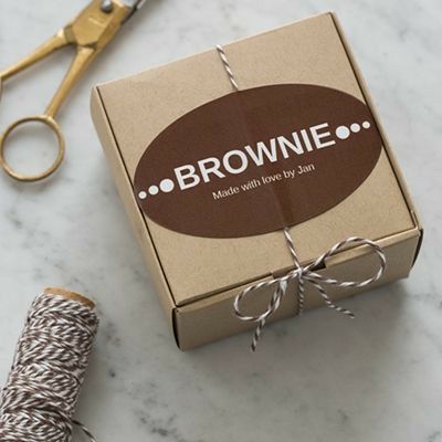 Brownie Packaging, Cookies Packaging, Dessert Halloween, Bread Packaging, Baking Packaging, Box Brownies, Dessert Packaging, Bakery Packaging, Cake Packaging