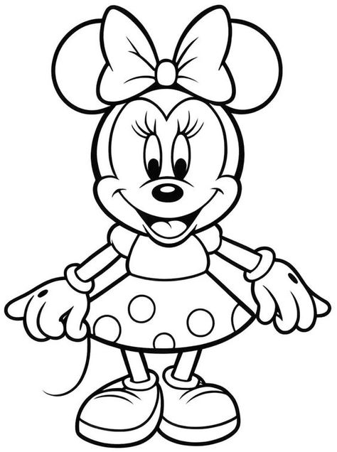 Coloring Pages for Kids Minnie Mouse Coloring Pages Free Printable, Mini Mouse Coloring Pages Free Printable, Mini Mouse Coloring Page, Drawing Of Minnie Mouse, Mickey And Minnie Mouse Coloring Pages, Mouse Coloring Pages, Different Styles Of Tattoos, Minnie Mouse Coloring Pages, Preschool Coloring Pages