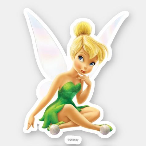 Tinkerbell Cupcake Topper Printable, Tinkerbell Cake Topper, Tinkerbell Birthday Cakes, Tinkerbell Party Theme, Tinkerbell Wallpaper, Tinkerbell Pictures, Moldes Para Baby Shower, Tinkerbell Cake, Tinkerbell And Friends