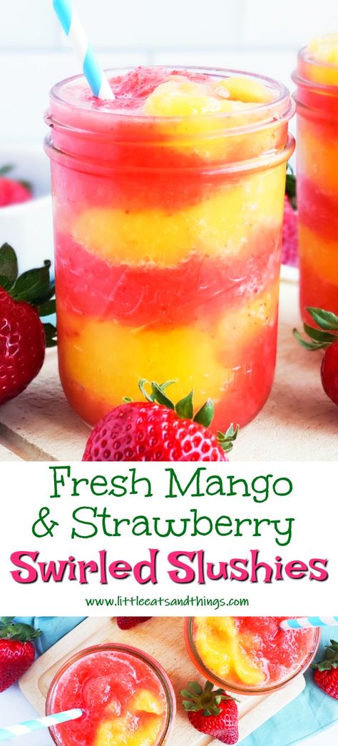 Slushie Recipes, Summer Drinks Nonalcoholic, Drinks Nonalcoholic, Fun Drink Recipe, Slushie Recipe, Fruit Smoothie Recipes Healthy, Drink Recipes Nonalcoholic, Summer Drink Recipes, Refreshing Drinks Recipes