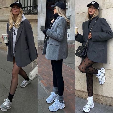 Summer Outfits Layout, Autumn Outfits Inspiration, Outfit Inspo Board, New Balance 530 Outfit, Eurotrip Outfits, Madrid Outfits, Outfits Leggins, Casual Sporty Outfits, Outfit Ideas For School